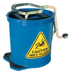 Heavy Duty Plastic Mop Bucket - 16Lt
