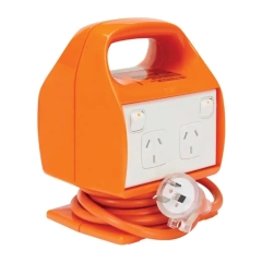4 Outlet Powerblock With RCD