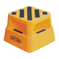 SiteSafe Safety Step with Stoppers - Yellow