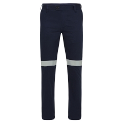 Spartan - Taped Cotton Drill Work Pants - Navy