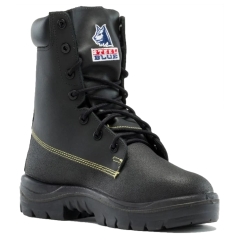 Steel Blue - Jarrah Chemical Resistant Boots 322313 - Black