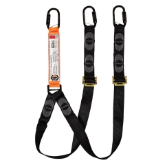 LINQ - Elite Double Leg Adjustable Lanyard - 2M with KD & KD Hardware