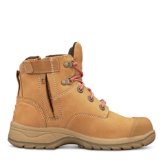 Oliver - Women's Zip Sided Boots 49-432Z - Wheat