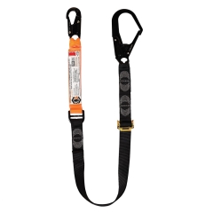 LINQ - Elite Single Leg Adjustable Lanyard - 2M with SN & SD Hardware