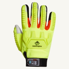 Superior Glove - Clutch Gear MXGKGHVB Hi Vis Cut Resistant Gloves