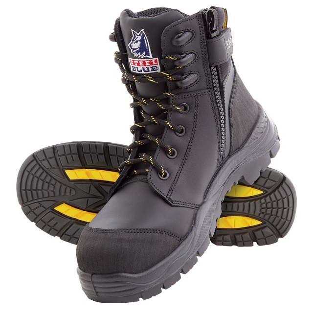 Steel Blue - Torquay EH Boots 827539 - Black