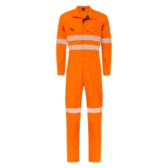 Spartan - Taped Lightweight Hi Vis HRC2 Arc Flash Coverall - Orange