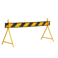 Barrier Board With A-Frame Legs