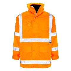 Spartan - Taped Hi Vis Waterproof 5-In-1 VIC Rail Jacket