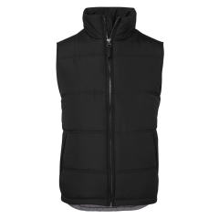 JB's - Adventure Puffer Vest - Black/Grey