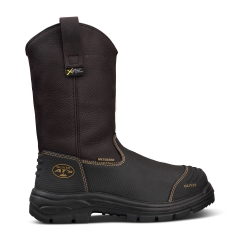 Oliver - 240mm Waterproof Pull On Riggers Boots 65-493 - Brown