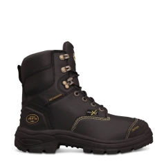 Oliver - 150mm Lace Up Met Boots 55-346 - Black
