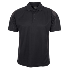 JB's - Bell Polo - Black/Charcoal