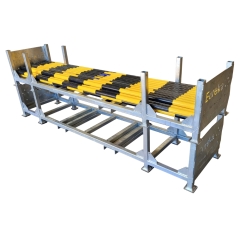Heavy Duty Barricade Pole Stillage 2.9m - Galvanised