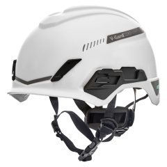 MSA - V-Gard H1 Safety Helmet Trivent - White