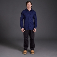 KingGee - Workcool Pro Shirt Long Sleeve - Navy