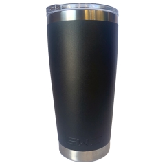 Double-Wall Insulated Cup - with Magnetic Slide Lid - 590ml Charcoal