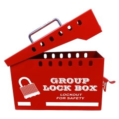 Group Lockout Box - Red 13