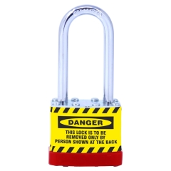 Safety Lockout Padlock - Long Shackle