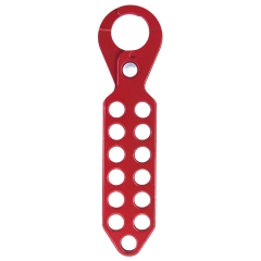 Standard Steel Lockout Hasp - 13 Hole