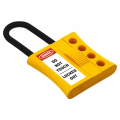Non-Conductive Slider Lockout Hasp - 4 Hole 6mm