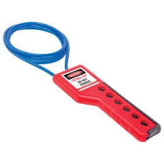 Adjustable Cable Lockout - Red 1m
