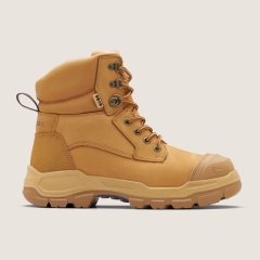Blundstone #9010 Unisex Rotoflex 150mm Lace up Safety Boot - Wheat