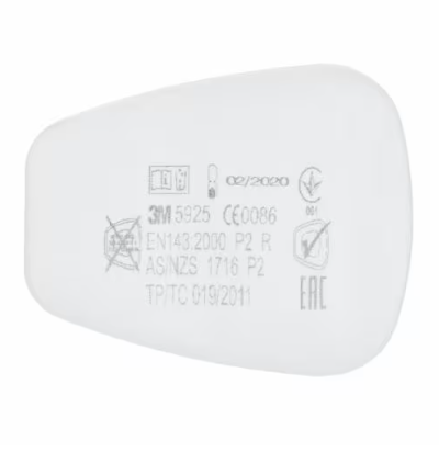 3M Particulate Filter - P2 1Pr/Pack (MOQ 10)