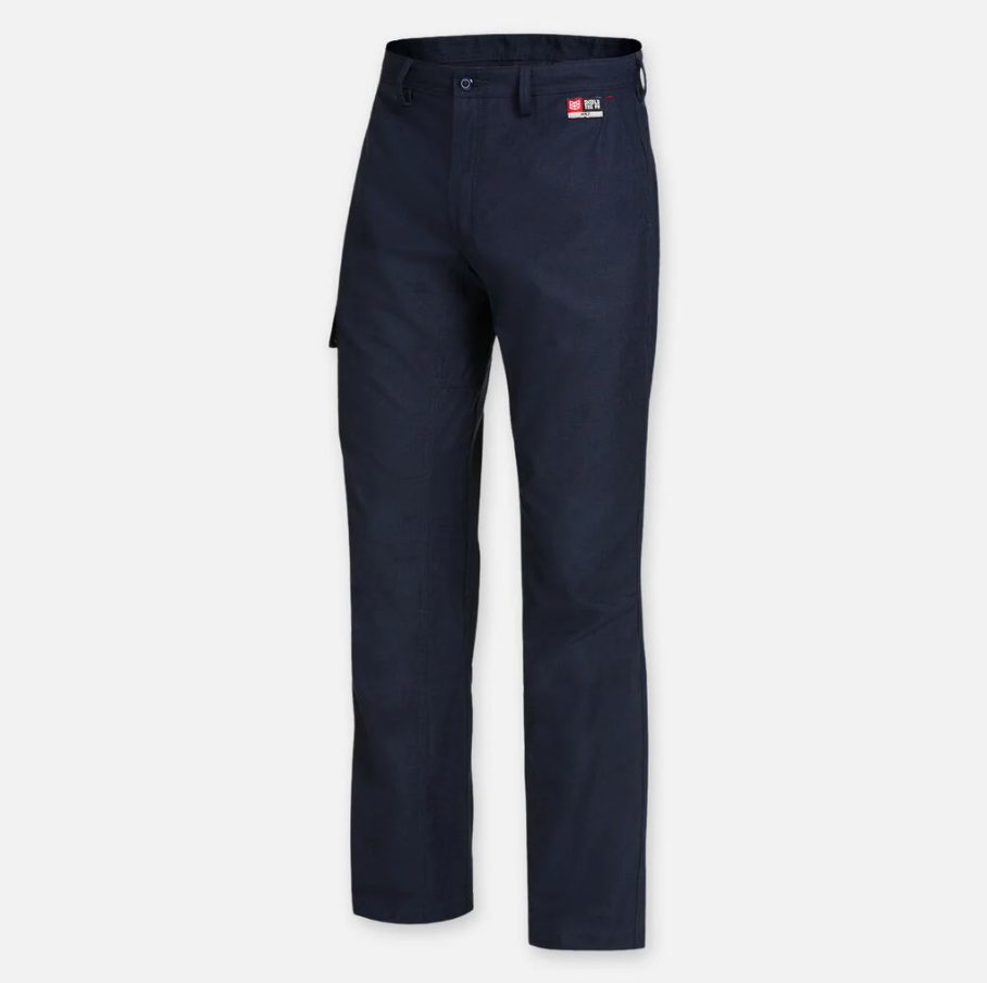 King Gee Pants - Shieldtec FR Flat Front Cargo Pants - Navy