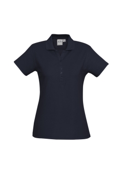 Biz Collection - Ladies Crew Polo - Navy