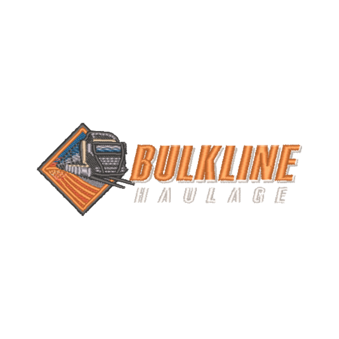 Bulkline Haulage Logo on LHB - ON DARK