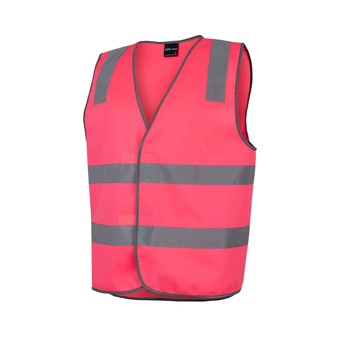 JB's Hi-Vis Safety Vest Taped - Pink