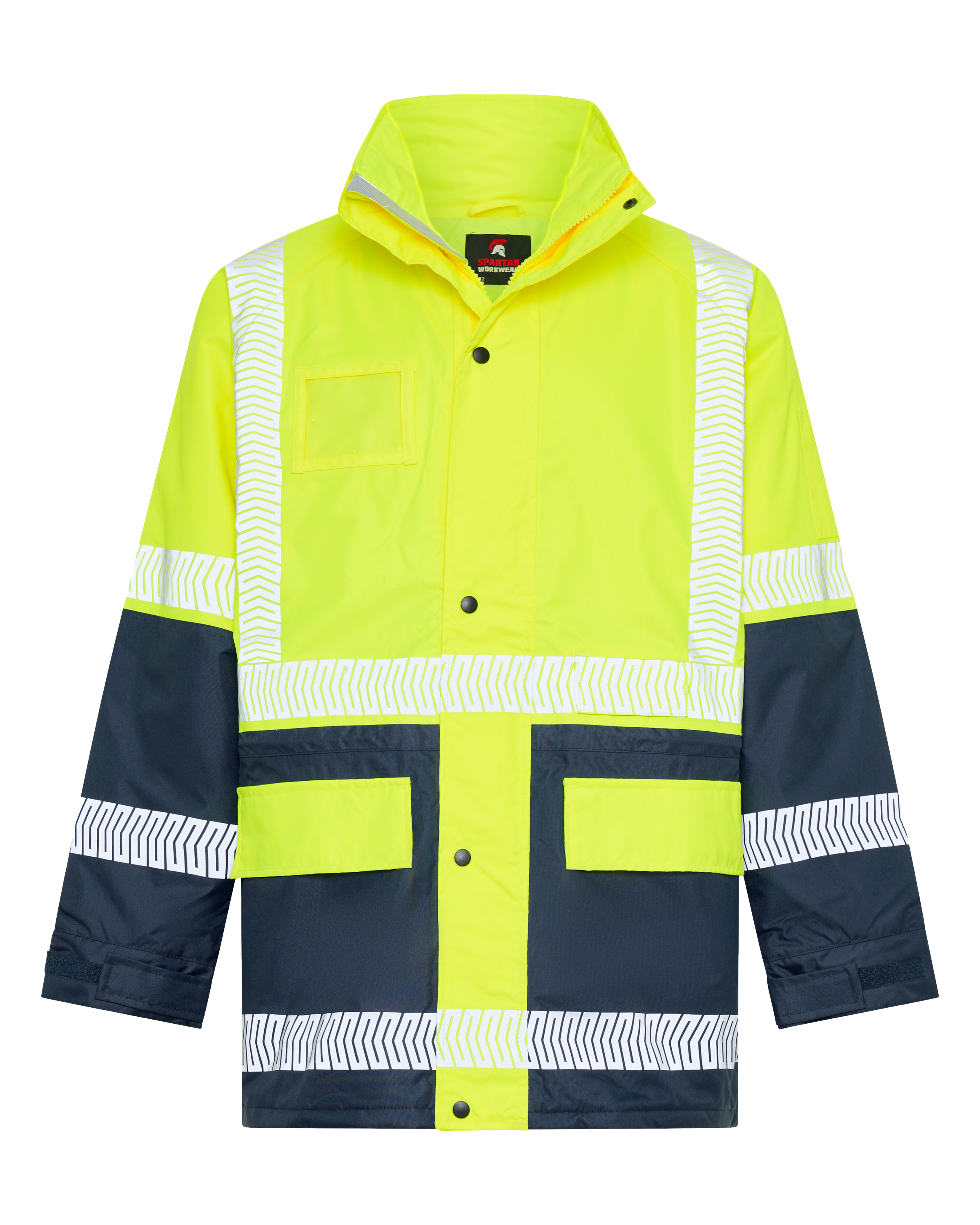 Spartan Hi Vis Segmented Taped Waterproof Jacket