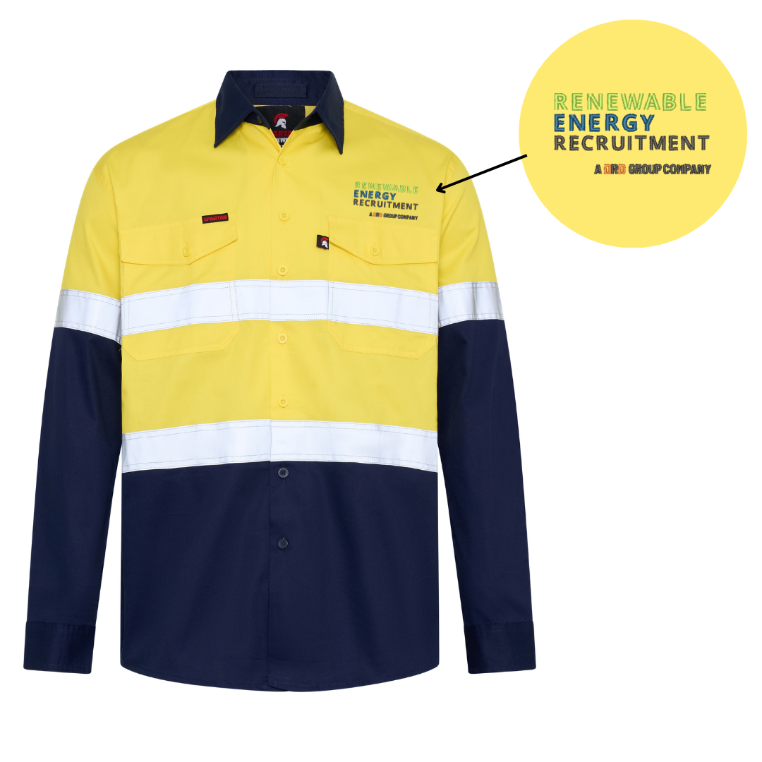DRD Renewable Energy Recruitment Logo on LHB