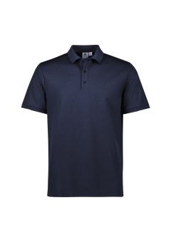 Biz Collection - Mens Focus Short Sleeve Polo - Navy/Navy