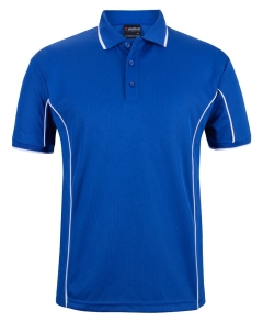 Podium/S Piping Polo - Royal/White
