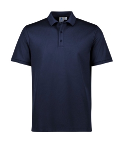 Biz Collection - Mens Focus Short Sleeve Polo - Navy/Navy