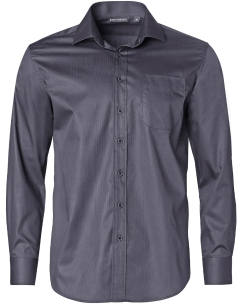 Winning Spirit - Barkley Mens Long Sleeve Shirt - Storm Grey